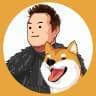 ELON DOGE 로고