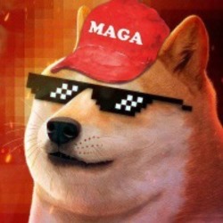 Logo de MAGA DOGE