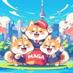 Логотип MAGA SHIBA