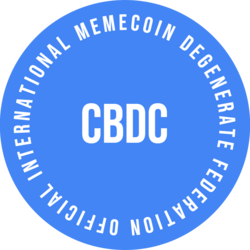 Central Bank Digital Currency Memecoin โลโก้